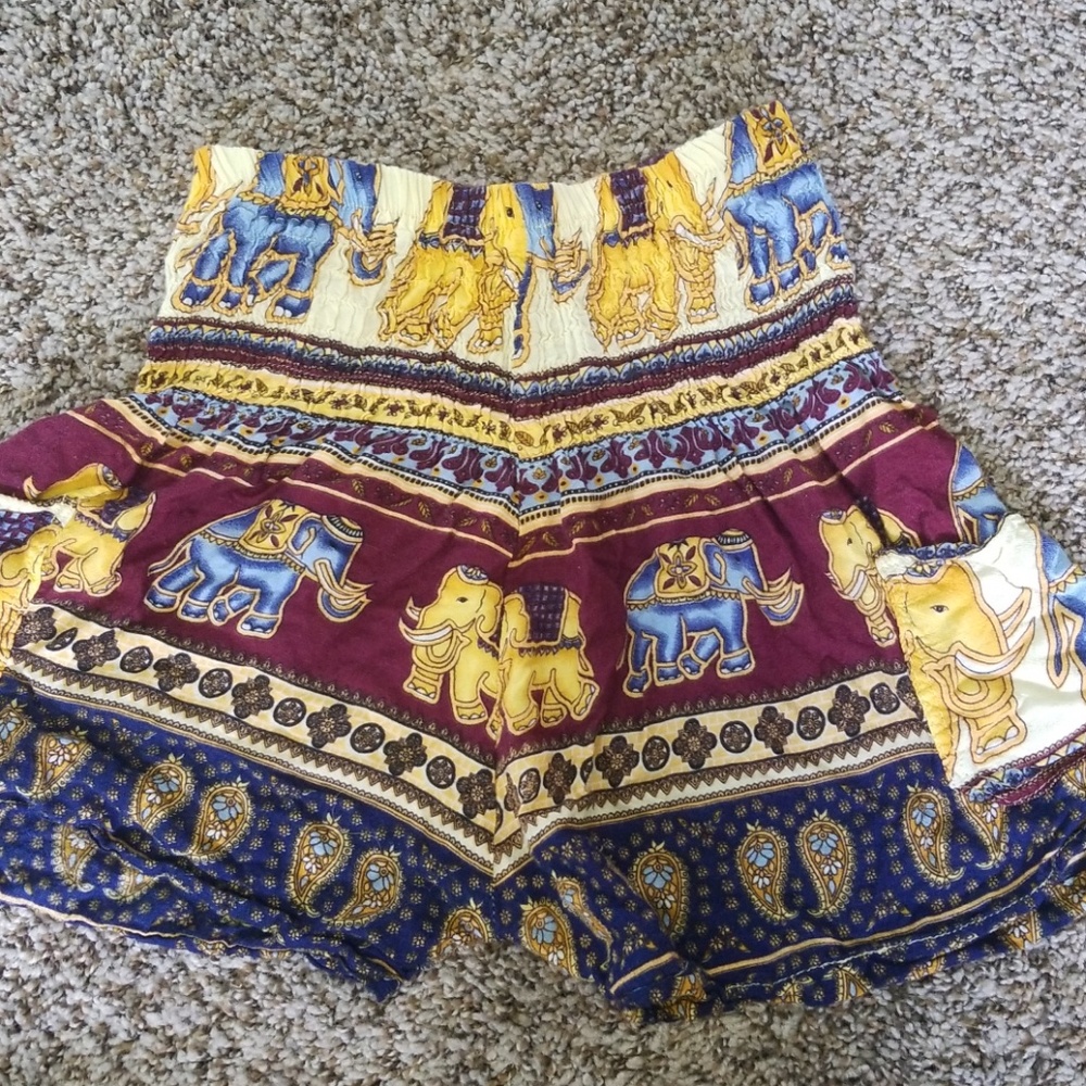 Elephant harem shorts